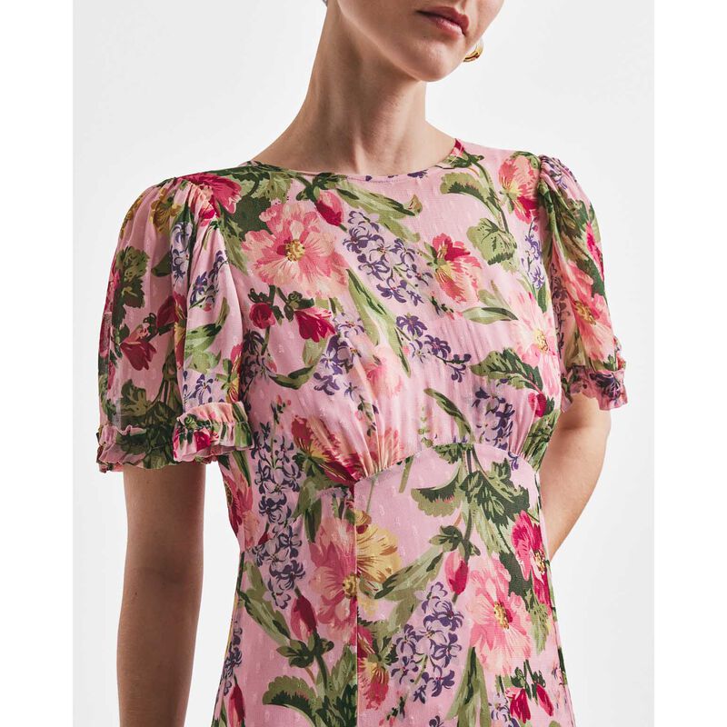 byTiMo Dotted Georgette Maxi Dress image number 2